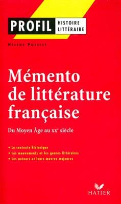 کتاب فرانسه Profil – Memento de la littérature française