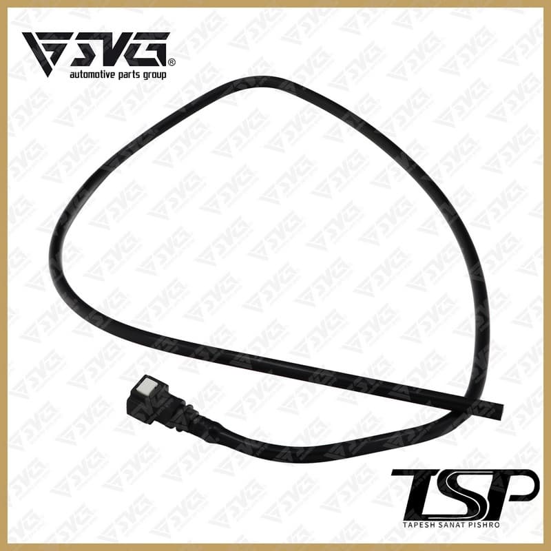 شیلنگ بخار بنزین سوکت دار بالای گلویی باک پژو 405 (یورو4) TSP (40عددی )شیلنگ