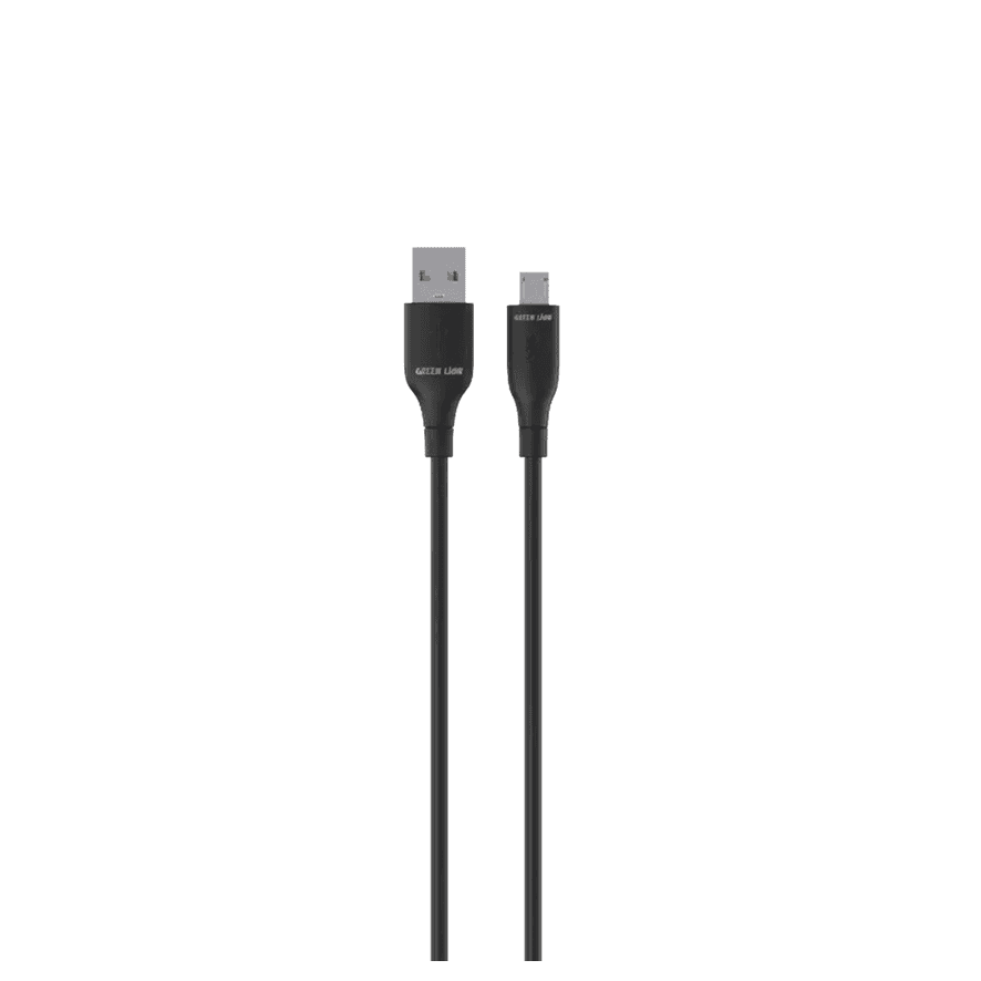 کابل USB-A به USB-C گرین لاین PVC طول 30 سانتیمتر | شارژ سریع و مقاوم — تصویر ۲