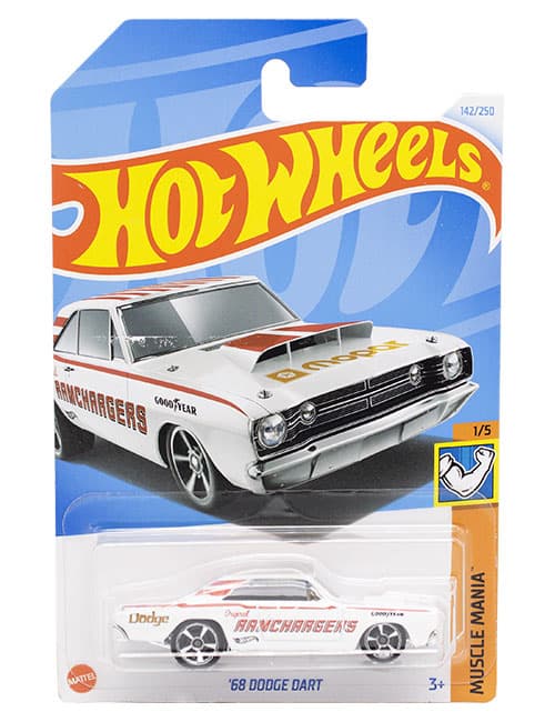 ماشین دکوری مدل 68 Dodge Dart برند Hot Wheels