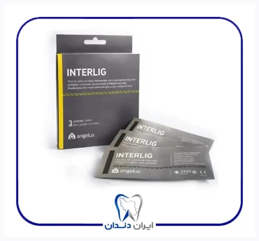 نوار فایبر اینترلیگ آغشته به رزین آنجلس – Angelus Interlig Resin Impregnated Fiber Ribbon