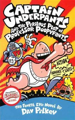 کتاب انگليسی Captain Underpants and the Perilous Plot of Professor Poopypants (Captain Underpants 4)