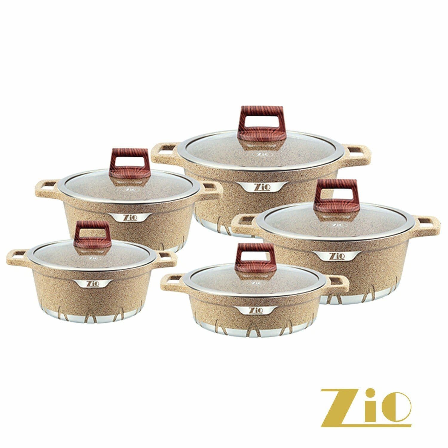 سرویس قابلمه گرانیتی زیو مدل 7140 — تصویر ۵