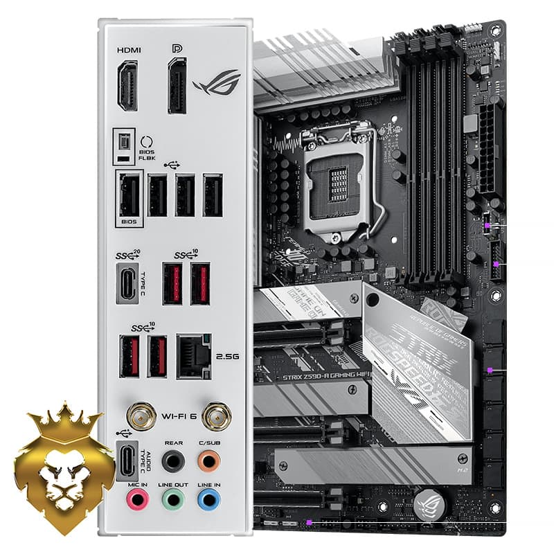 مادربورد ایسوس راگ Motherboard ASUS ROG STRIX Z590 WIFI-II LGA1200 — تصویر ۳