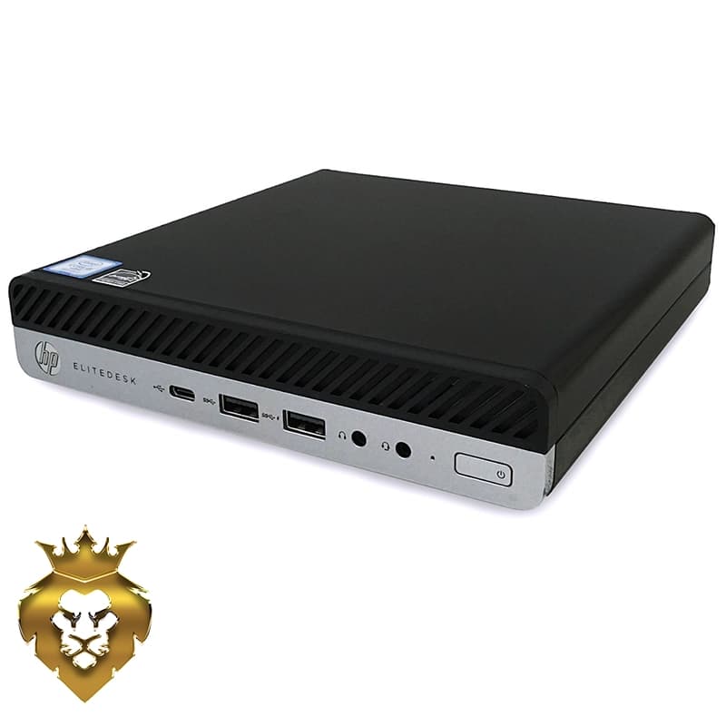 تاینی کیس اچ پی الیت دسک Tinycase hp EliteDesk 800 G4 i5G8-8-256-Intel USFF — تصویر ۳