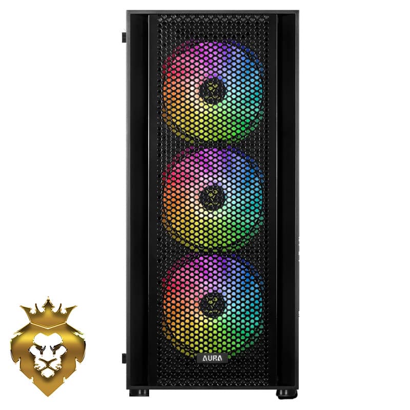 کیس گامدیاس آئورا الیت Chasis Gamdias Aura GC2 Elite ARGB Chasis — تصویر ۲