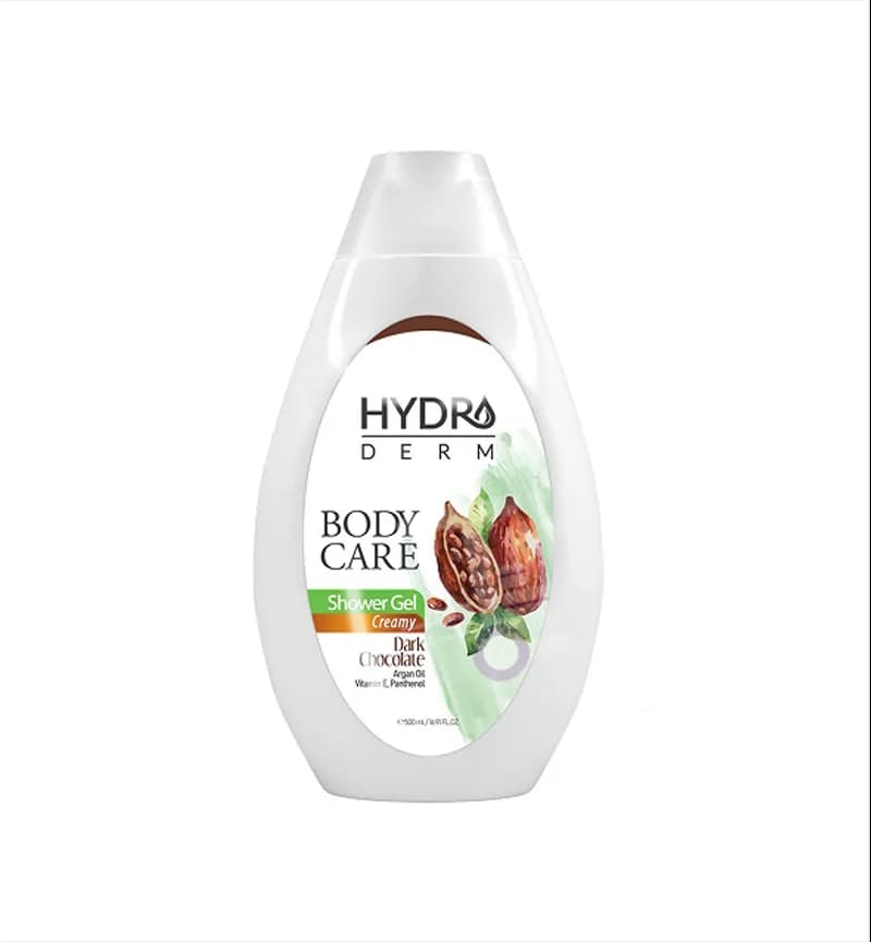 شامپو بدن کرمی هیدرودرم HydroDerm مدل Dark Chocolate