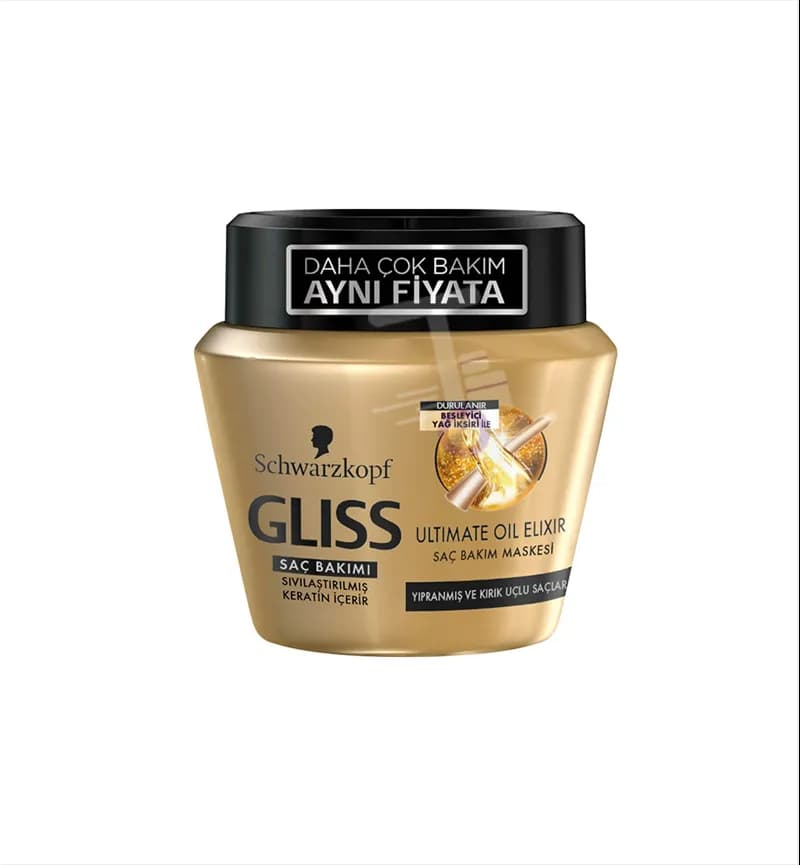 ماسک مو گلیس Gliss مدل Ultimate Oil Elixir