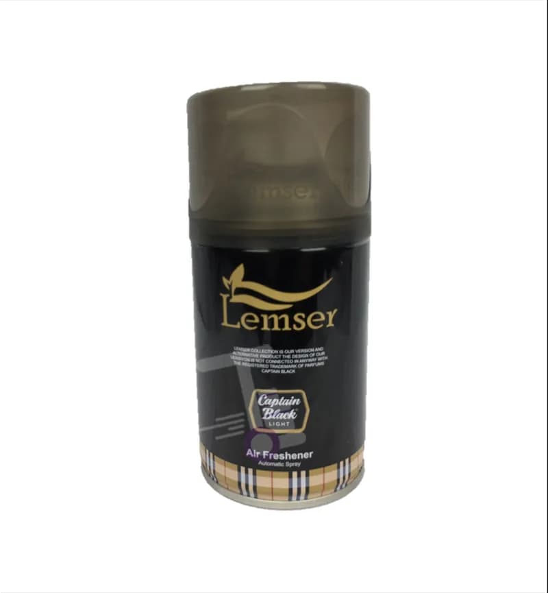 اسپری یدک ادکلنی لمسر Lemser مدل Captain Black