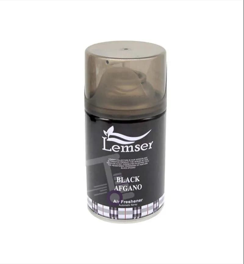 اسپری یدک ادکلنی لمسر Lemser مدل 212 Black Afgano