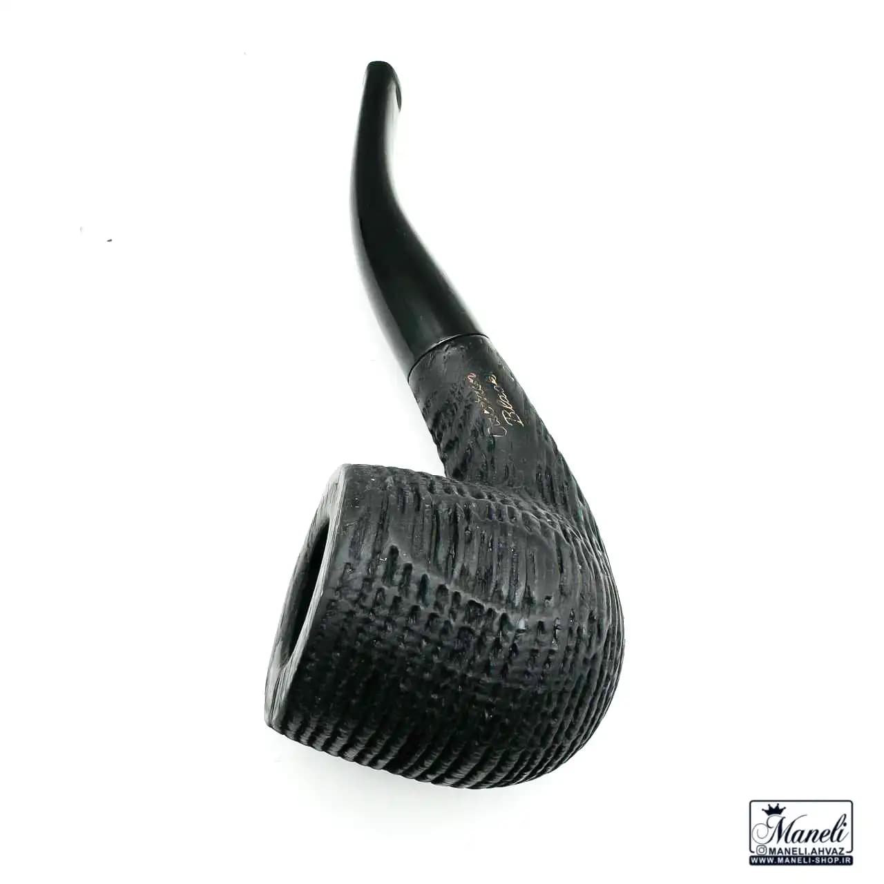 پیپ چوبی مشکی Capitan Black طرح دار 14030549 — تصویر ۴