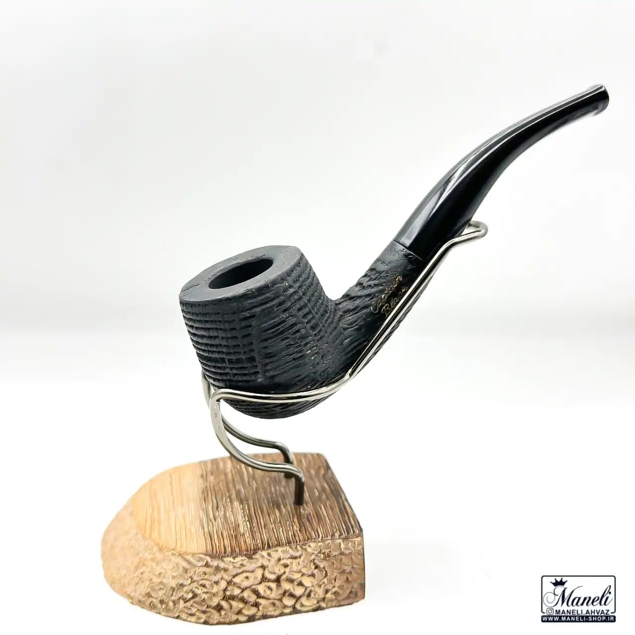 پیپ چوبی مشکی Capitan Black طرح دار 14030549