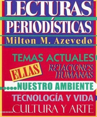 کتاب اسپانیایی lecturas periodisticas