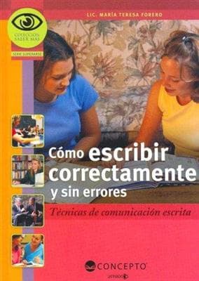 کتاب اسپانیایی Como Escribir Correctamente y Sin Errores