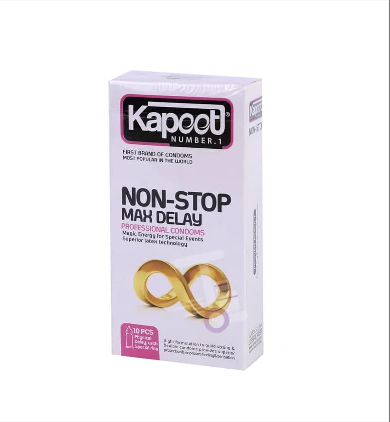 کاندوم کاپوت Kapoot مدل non-stop Max Delay