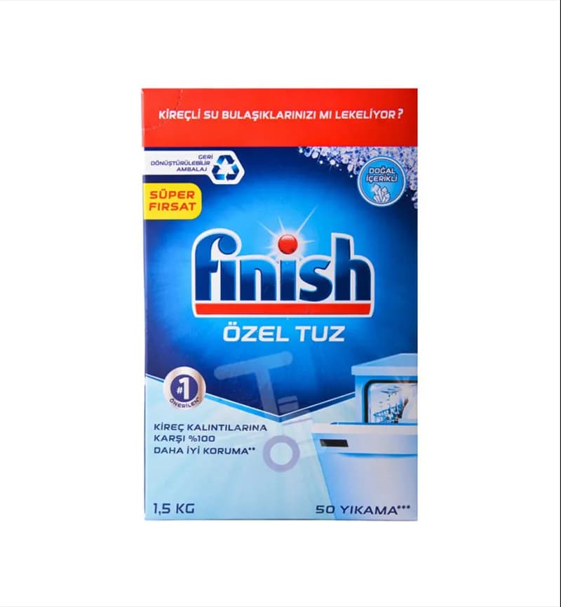 نمک ماشین ظرفشویی فینیش finish مدل ozel tuz