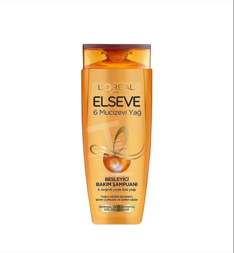 شامپو مو لورال Loreal مدل elseve mucizevi yag