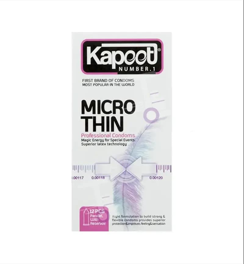 کاندوم کاپوت Kapoot مدل Micro Thin