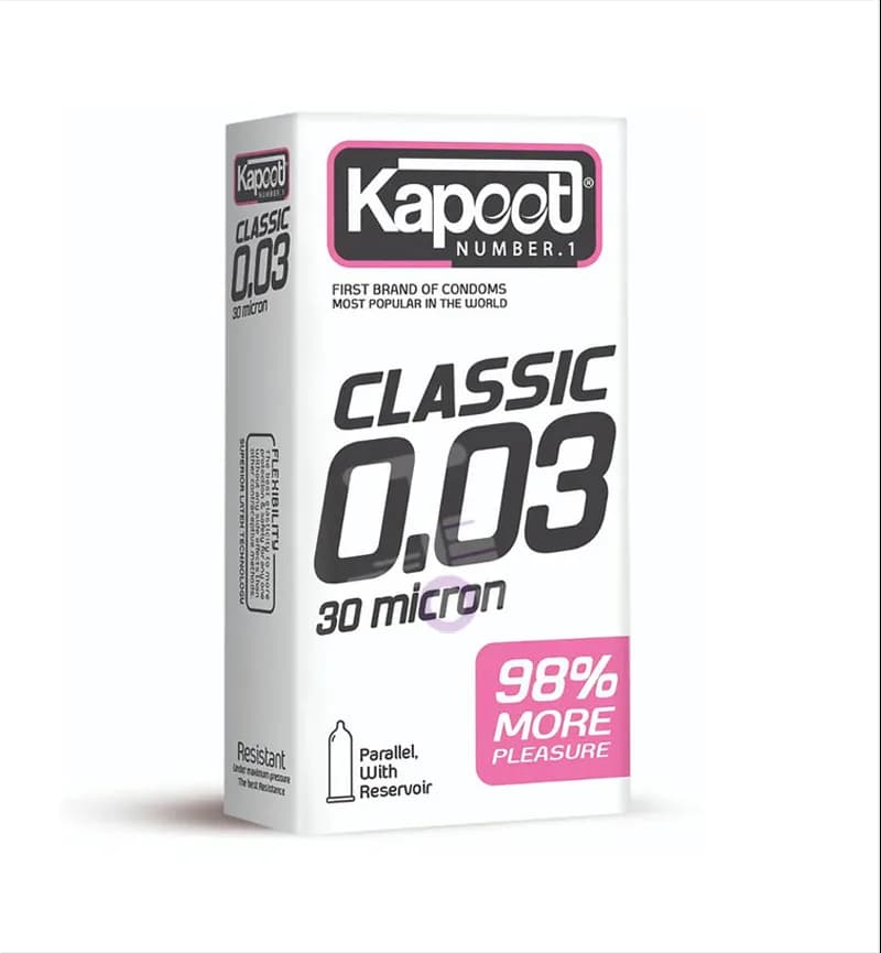 کاندوم کاپوت Kapoot مدل 30 Micron