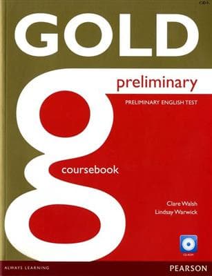کتاب Gold Preliminary coursebook + exam