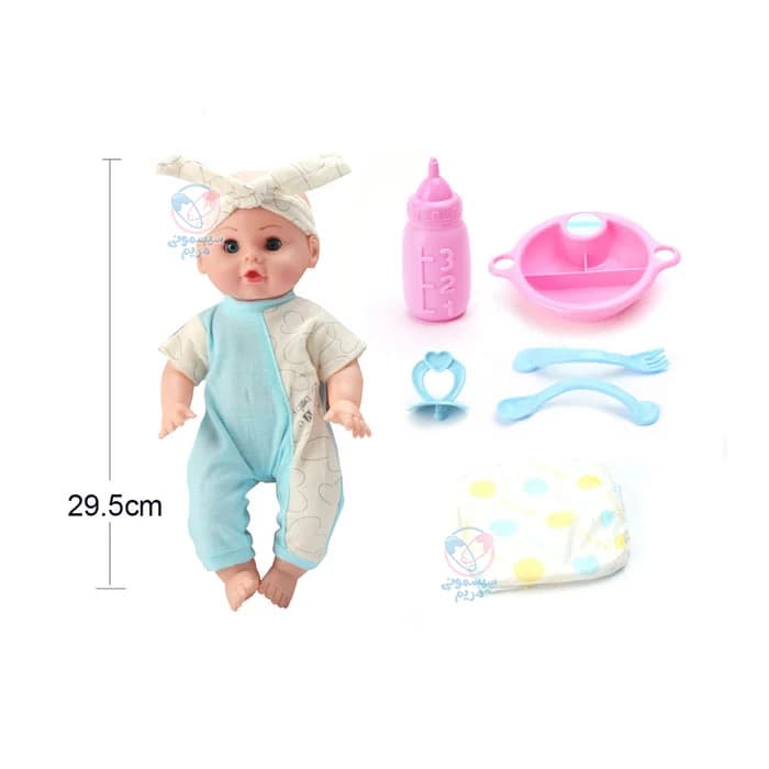 عروسک دختر پوشک دار Baby born YL130-9 — تصویر ۵