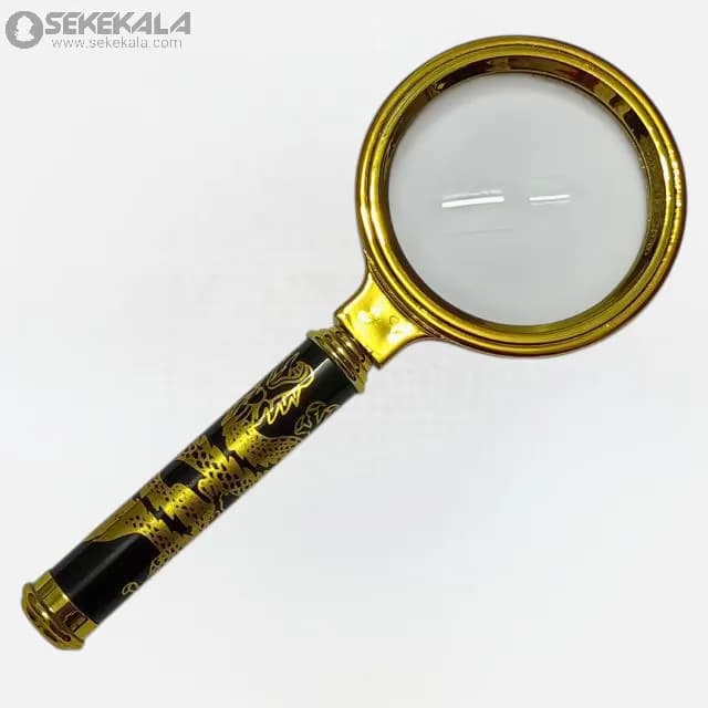 ذره بین سایز 70 (عدسی شیشه) با بزرگنمایی 5 برابر