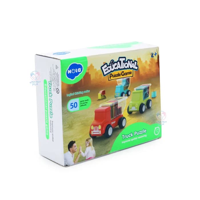 کامیون پازلی هولا تویز (هولی تویز) Hola Toys 7980 — تصویر ۲