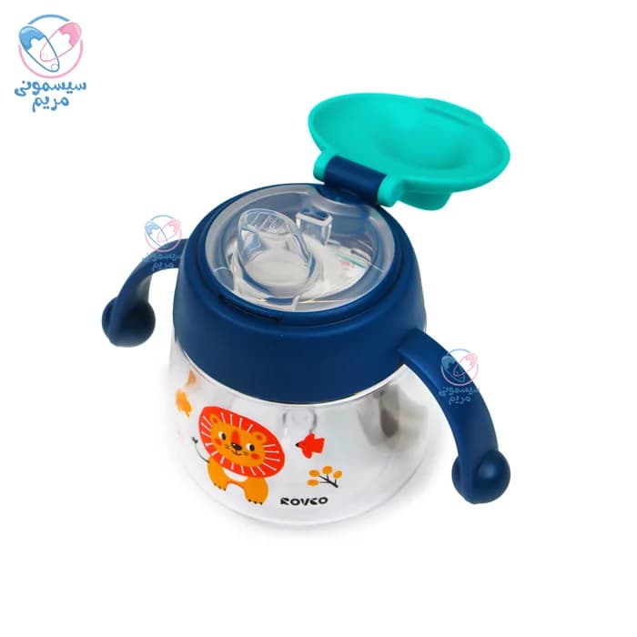 لیوان سوپاپ دار 180 میلی لیتر رووکو Rovco 1042 — تصویر ۵