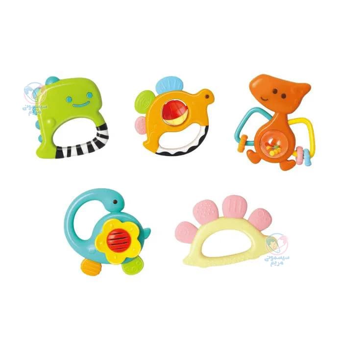 ست جغجغه 5 عددی هولا تویز (هولی تویز) Hola Toys 1109