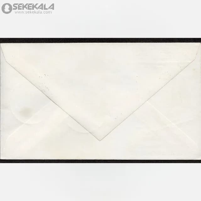 پاکت پستی مهر روز هامبورگ آلمان 1959 — تصویر ۲
