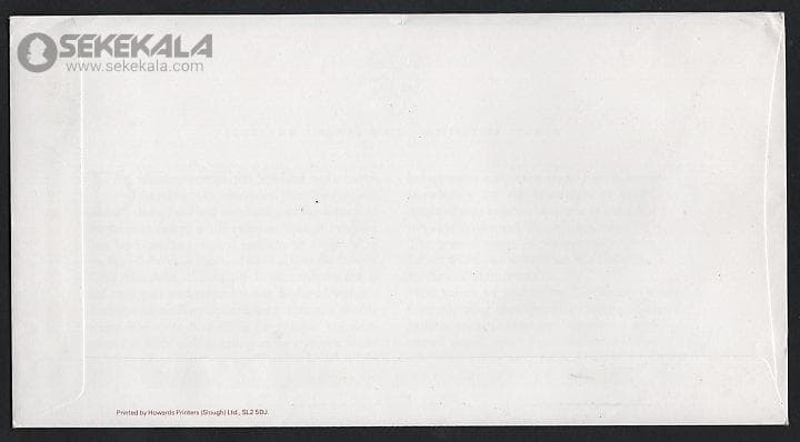 پاکت پستی مهر روز یادبودی گونه های در معرض انقراض بریتانیا 1988 (Royal Mail) — تصویر ۲