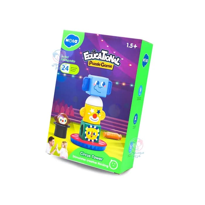 برج تعادلی مگنتی هولا تویز (هولی تویز) Hola Toys 7981 — تصویر ۵