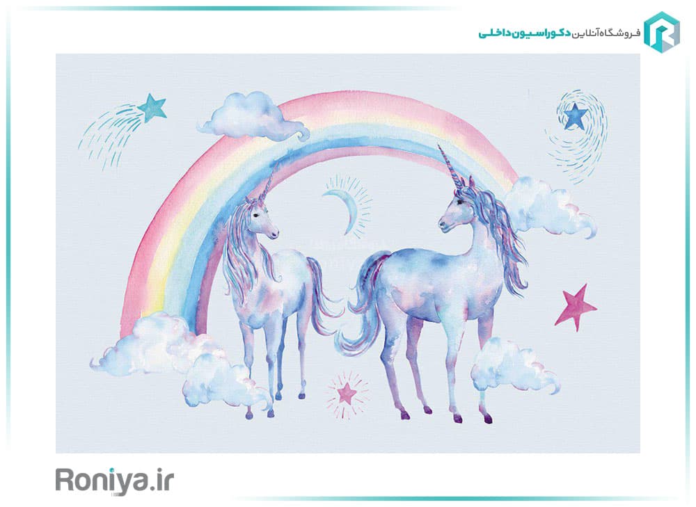 پوستر دیواری یونیکورن کد CN-086
