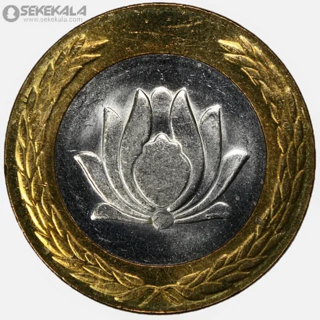 سکه 250 ریال جمهوری اسلامی 1376 (UNC) — تصویر ۲