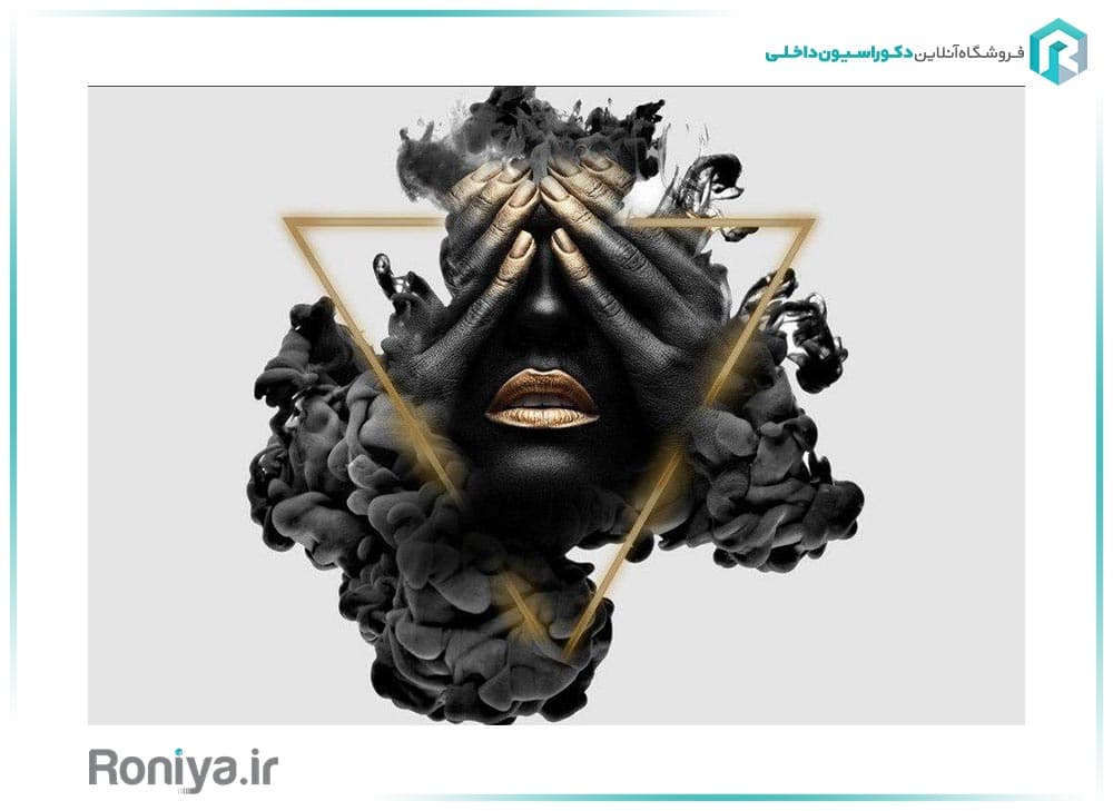 پوستر دیواری مدرن چهره F-105 — تصویر ۲