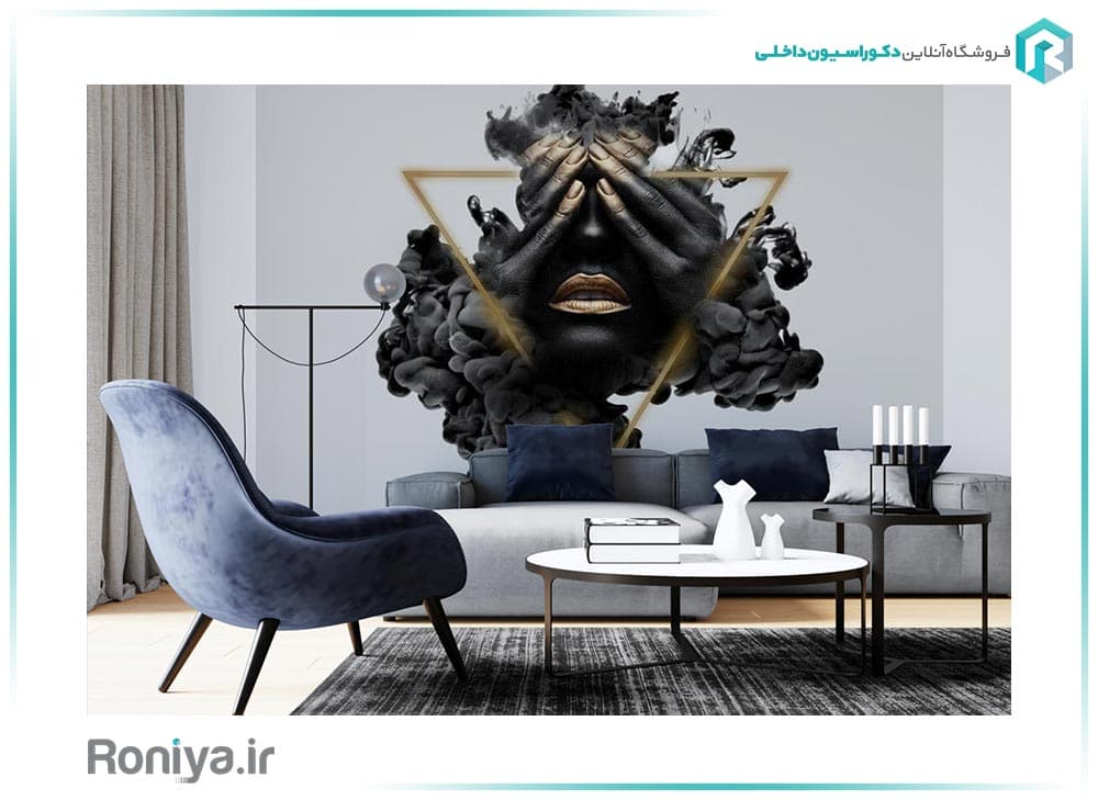 پوستر دیواری مدرن چهره F-105 — تصویر ۳