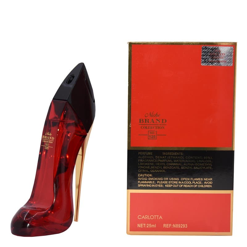 عطر جیبی زنانه نیچ برند کالکشن مدل 125- Good Girl Collector red Edition حجم 25 میلی لیتر — تصویر ۳
