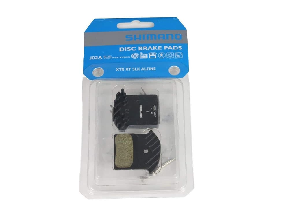 لنت ترمز دوچرخه رزین شیمانو Shimano BRAKETB J02A Resin Disc — تصویر ۳