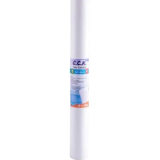 فیلتر تصفیه آب سی سی کا مدل SC-20-5 الیافی ۲۰ اینچ اسلیم