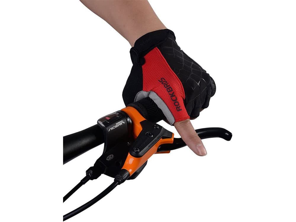 دستکش دوچرخه سواری نیمه انگشتی راک براس مدل ROCKBROS S109R — تصویر ۴