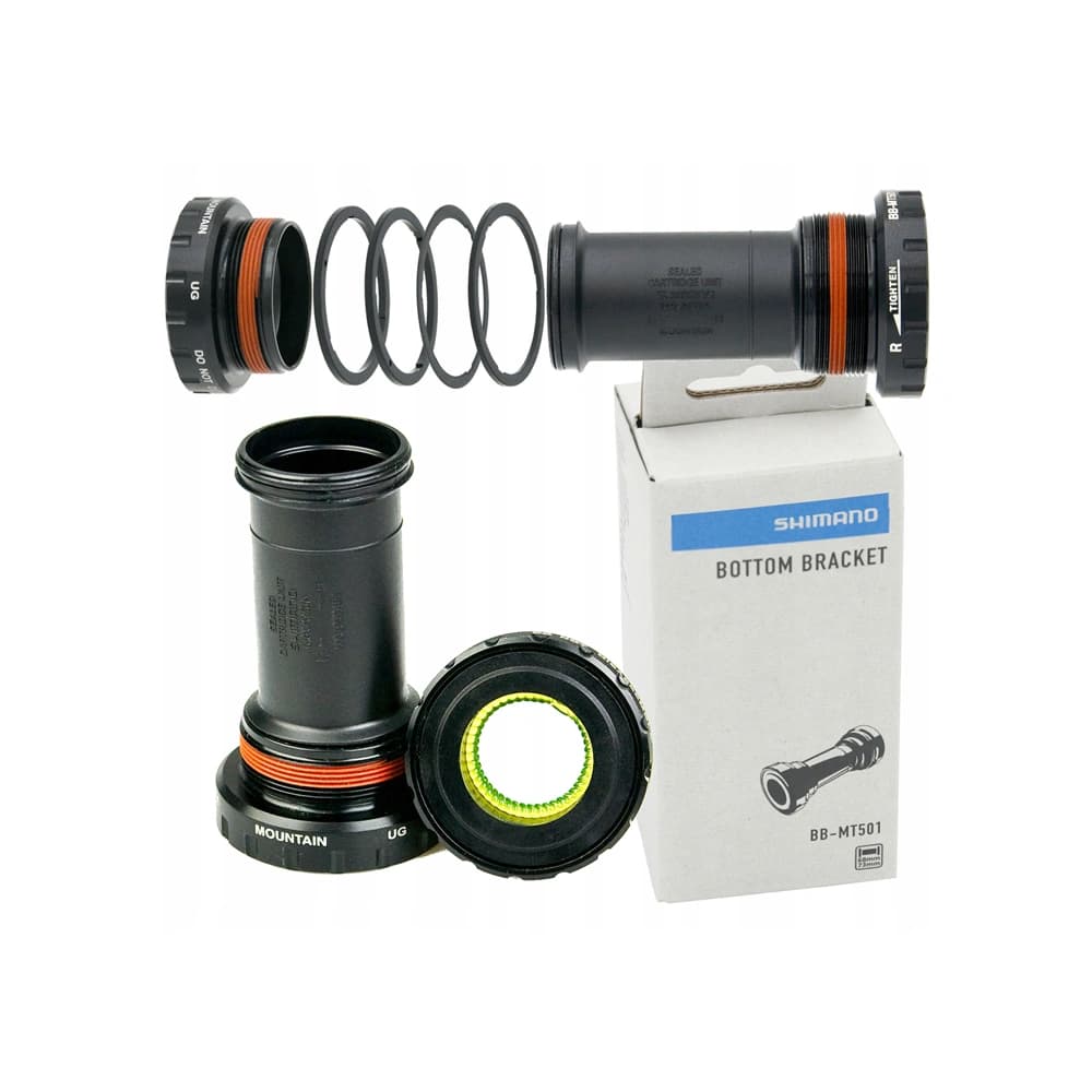 توپی تنه هالوتک دوچرخه شیمانو مدل Shimano BB-MT501 — تصویر ۵
