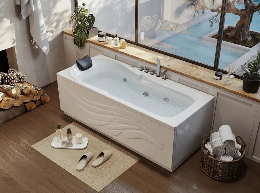 وان حمام یک‌نفره آرکا مدل A-BA205 ابعاد 60*75*170 — تصویر ۲