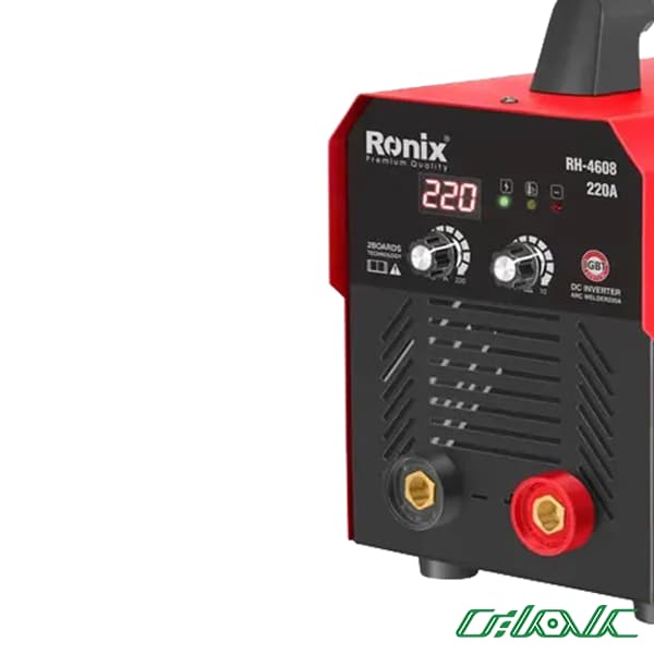 اینورتر جوشکاری ۲۲۰ آمپر دو برد رونیکس مدل RH-4608 — تصویر ۲