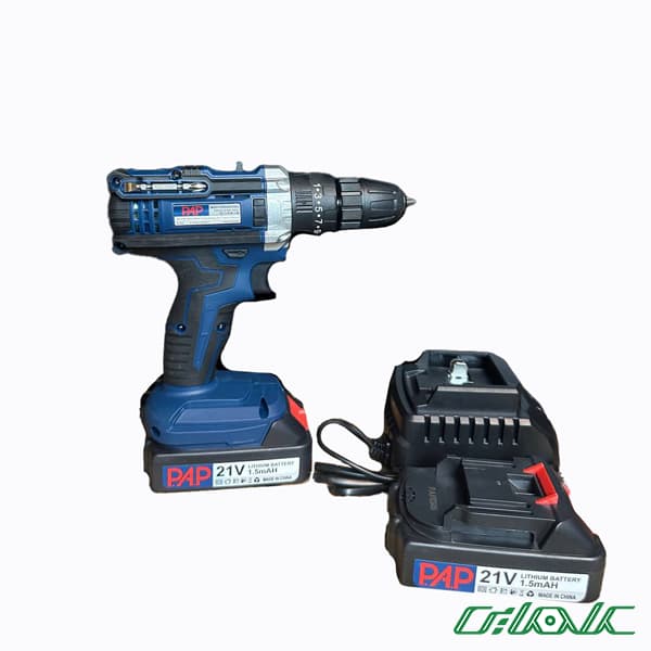 دریل شارژی چکشی پی ای پی مدل CID-2126 — تصویر ۲