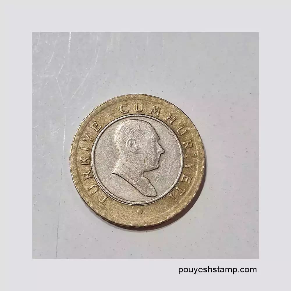 سکه 50 کروش ترکیه 2006