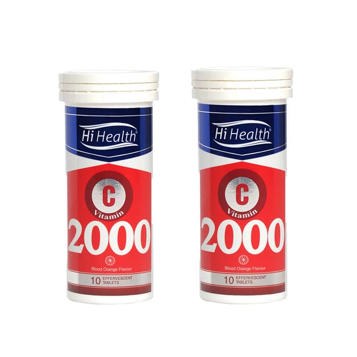 قرص جوشان ویتامین ث 2000 میلی گرم های هلث بسته 2 عددی — تصویر ۲