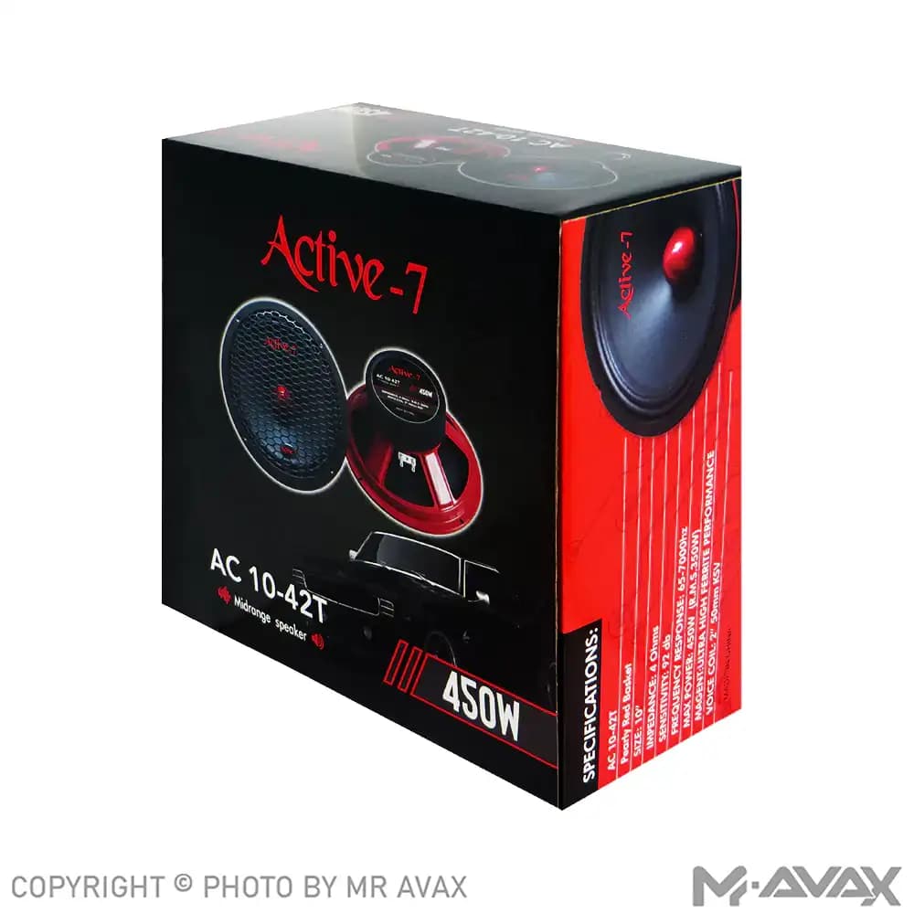 میدرنج 10 اینچ اکتیو 7 مدل AC 10-42T(دو عددی) — تصویر ۴