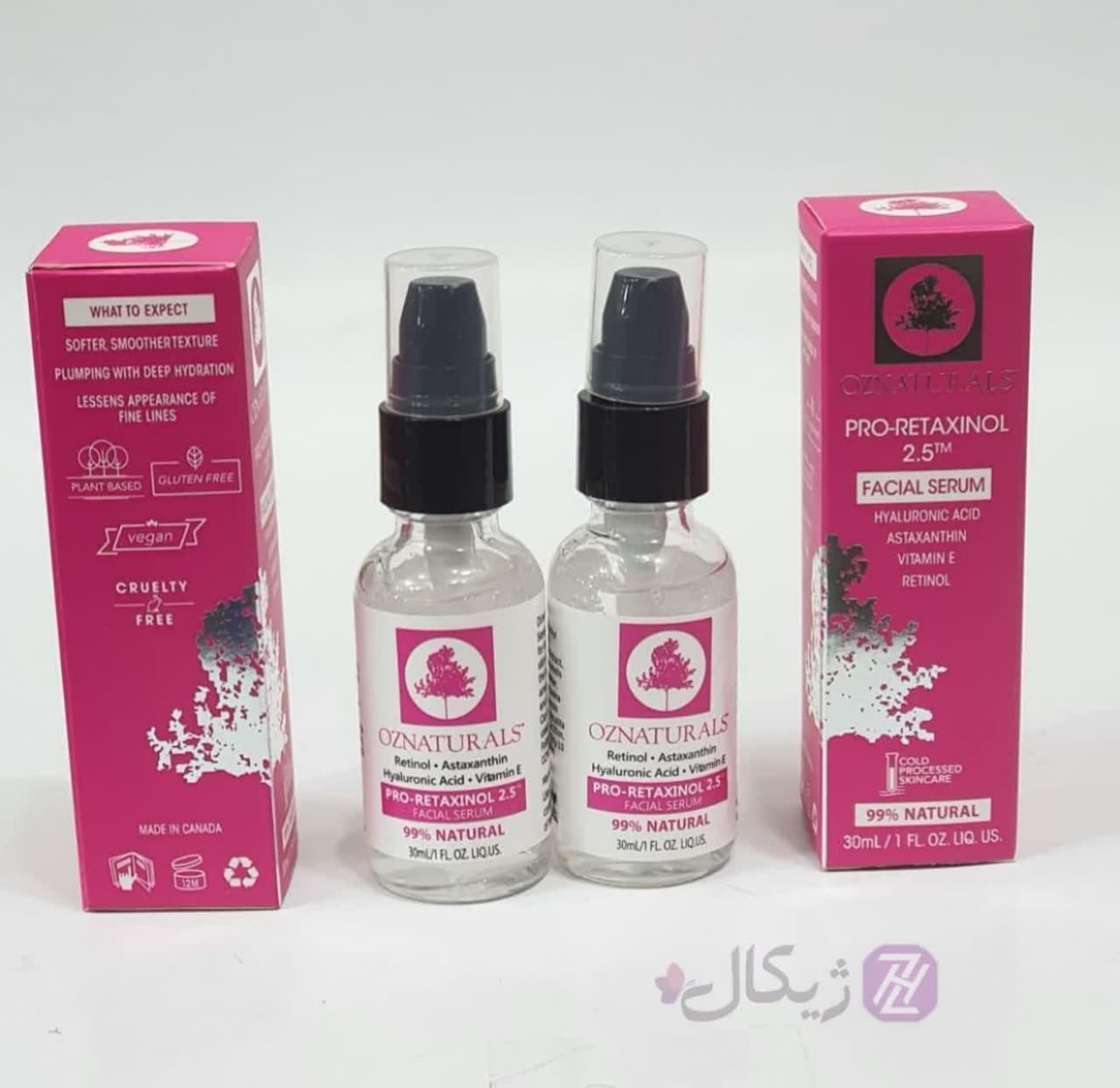 سرم ضد پیری و ضد چروک رتینول آزنچرال 30 میلی لیتر — تصویر ۳