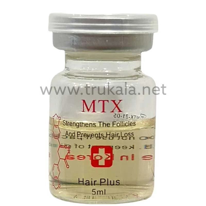 کوکتل تقویت کننده و ضد ریزش مو ام تی ایکس MTX Hair plus — تصویر ۶