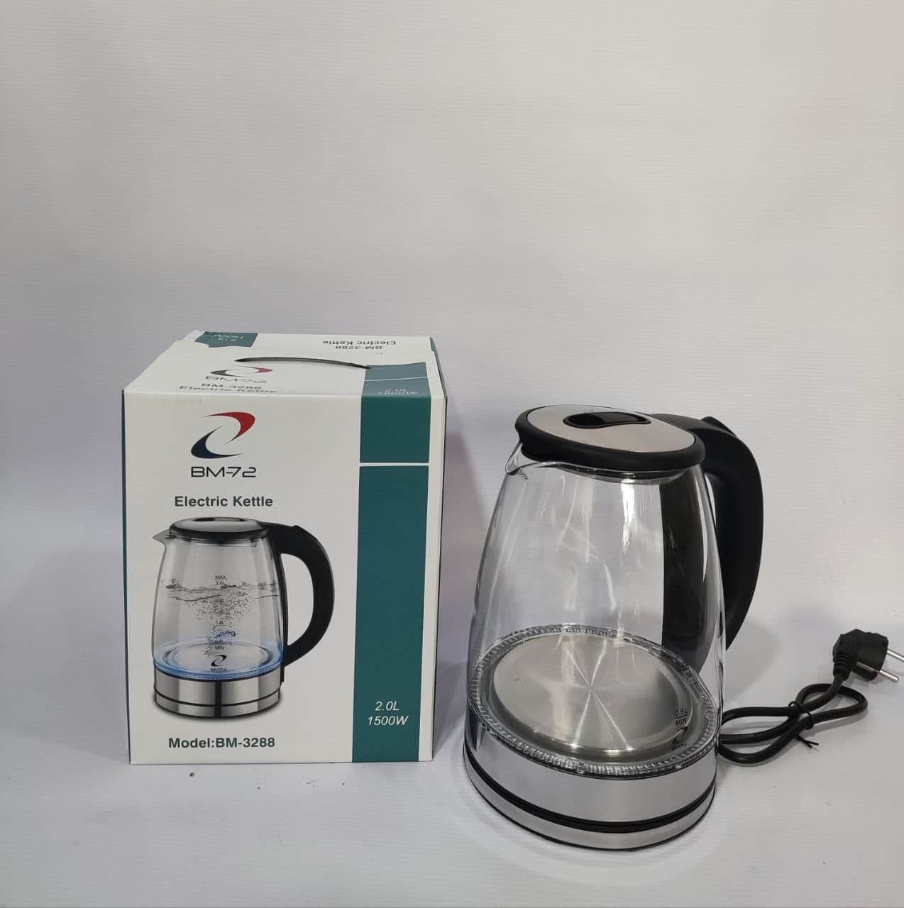 کتری برقی LED برند bm72مدل:۳۲۸۸